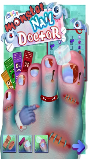 Little Monster Toe Nail Doctor Surgery Hospital - Free Fun G(圖2)-速報App