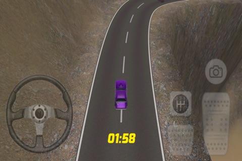 Purple Car Racing screenshot 2