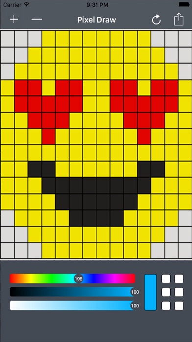 How to cancel & delete Pixels - Pixel Art Maker Tool To Create Bit Images from iphone & ipad 2