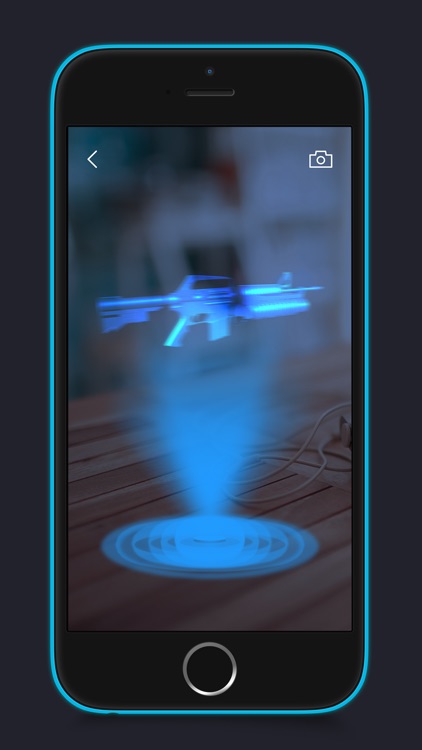 Hologram 3D Gun Simulator free