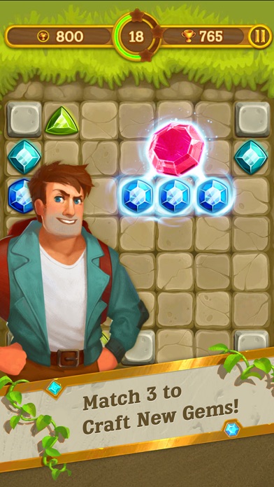 Gemcrafter: Puzzle Journey Screenshot 1