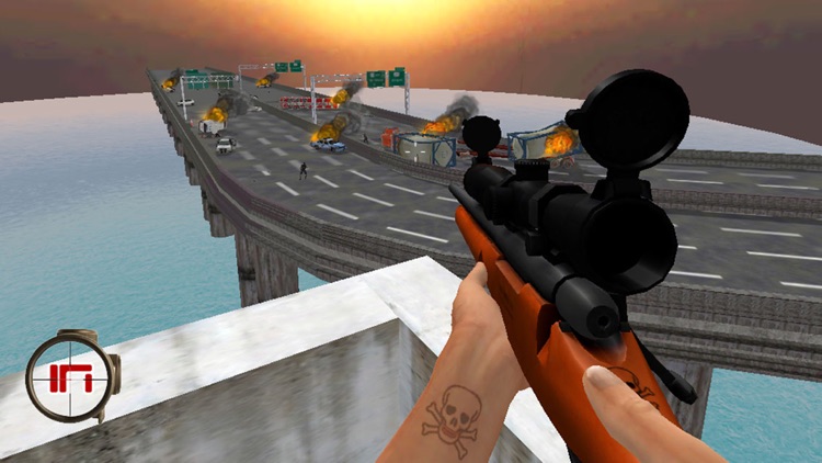 A Zombie Sniper - Highway War Free