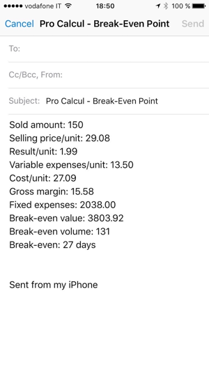 Pro Calcul - Break-Even Point(圖4)-速報App