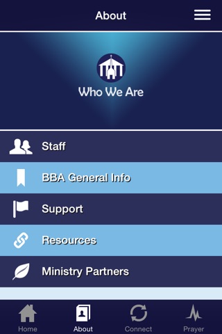 Birmingham Baptist Association screenshot 2