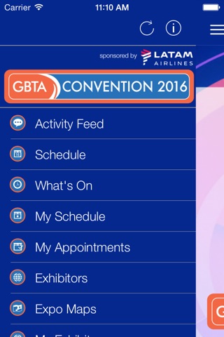 GBTA Convention 2016 App screenshot 2