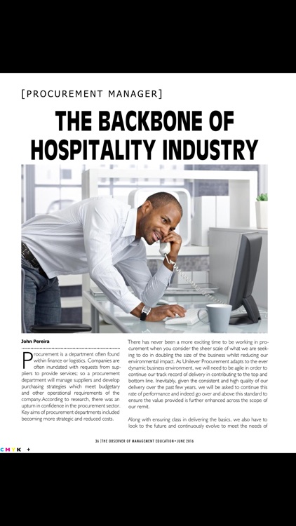 The Observer of Management