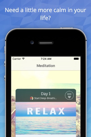 Relax Studio - Meditate, Relax, Breathe & Enjoy Simple Guided Mindfulness Stress Reduction screenshot 2