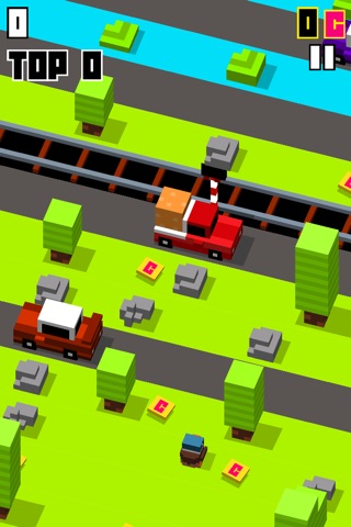 Mine Cross World - A crazy free party version of super road crossy adventure screenshot 2