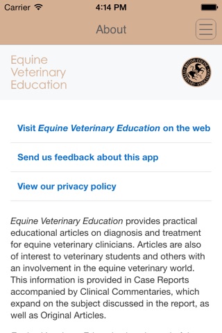 Equine Veterinary Education screenshot 4