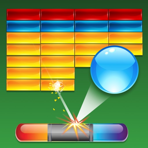 Brick Breaker - Best free arcade addictive brick breaking game Icon