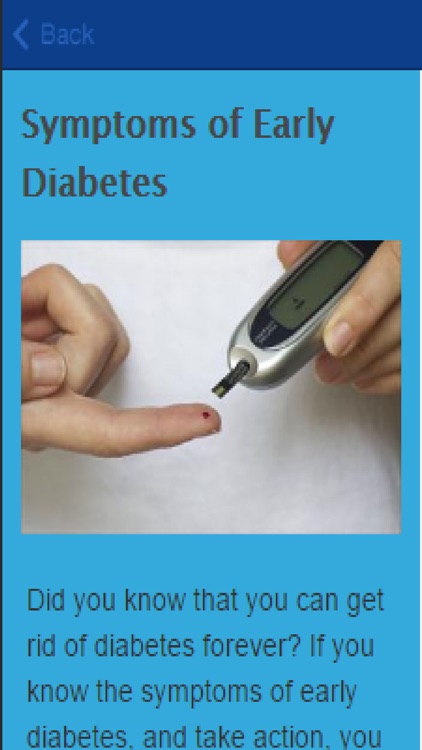Symptoms Of Type 2 Diabetes
