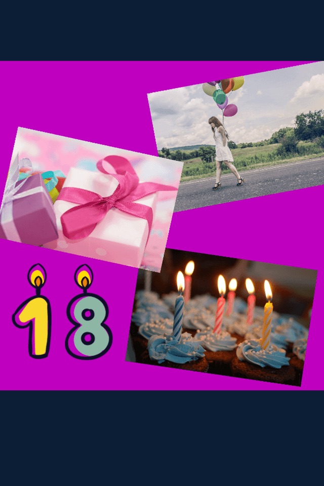 Birthday Picture Collage Maker – Cute Photo Editor screenshot 3