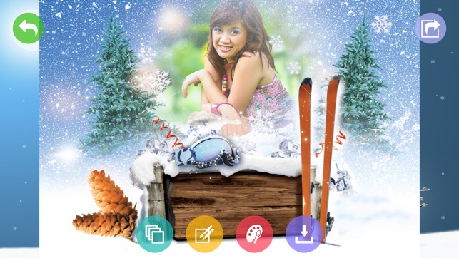 Winter Photo Frames & Photo Editor(圖2)-速報App