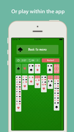 Quick Solitaire : Play in notification center as widget(圖2)-速報App