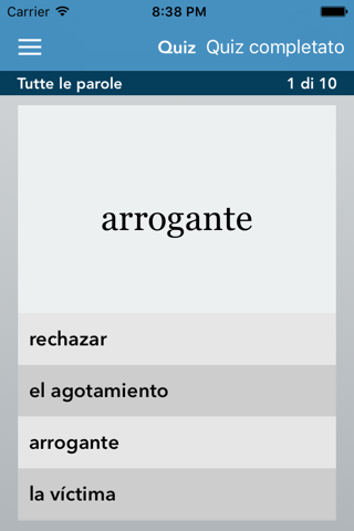 Italian-Spanish AccelaStudy® screenshot 3