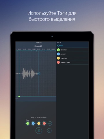 Скриншот из RecApp - The Most Advanced Free Voice Recorder