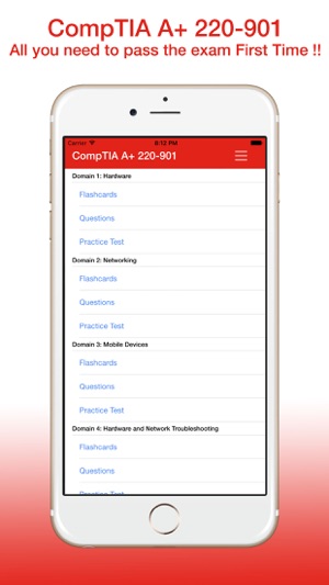 CompTIA A+ 220-901 Exam Prep Questions Flashcards and Tests (圖1)-速報App