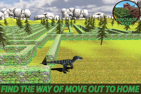 Wild Dinosaur Maze Run 2018 screenshot 2