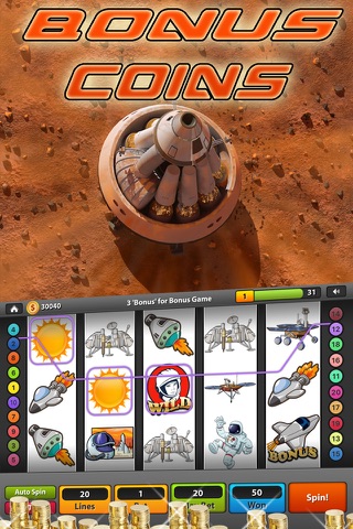 Mars Slots screenshot 2