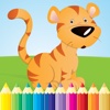 Animal Coloring Book - Drawing for kid free game, Paint and color games HD for good kid
