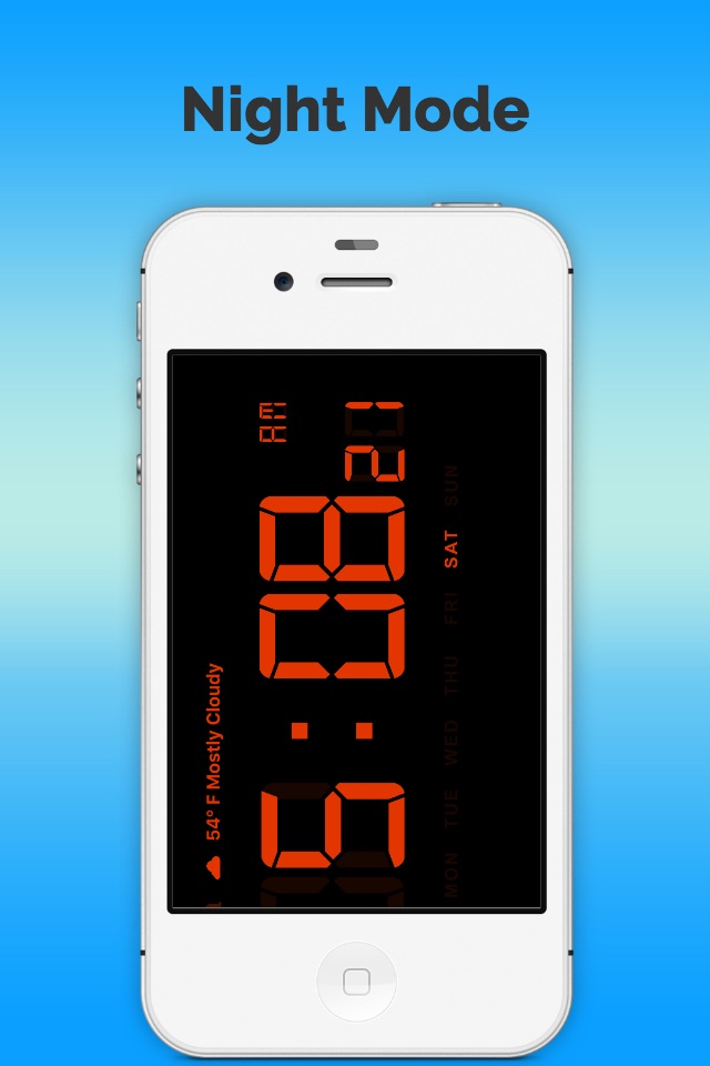 Digital Weather Clock-Free screenshot 3