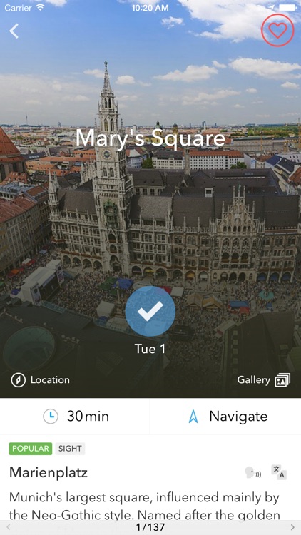 Munich Offline Map and Guide by Tripomatic screenshot-3