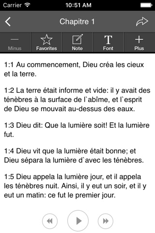 La Sainte - Frech Bible Audio screenshot 3