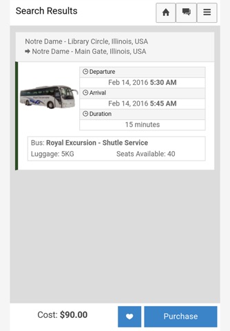 Royal Excursion App screenshot 4