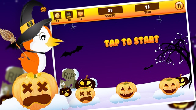 Baby Penguin Jump - Halloween Edition(圖5)-速報App