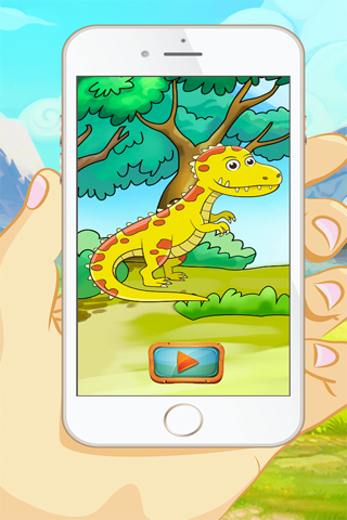 Dinosaur Coloring Book - Educational Coloring Games Free ! For kids and Toddlers screenshot 3