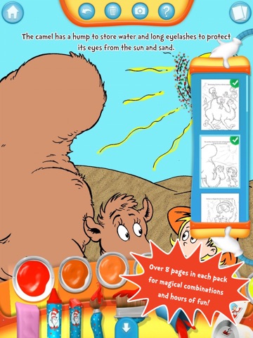 Dr. Seuss's The Cat in the Hat Color & Create! screenshot 2