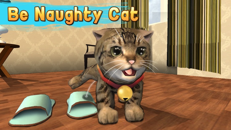 Cat Simulator: Cute Pet 3D Full - Be a kitten, tease a dog!