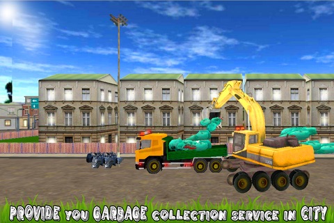 City Excavator Garbage Truck - náhled