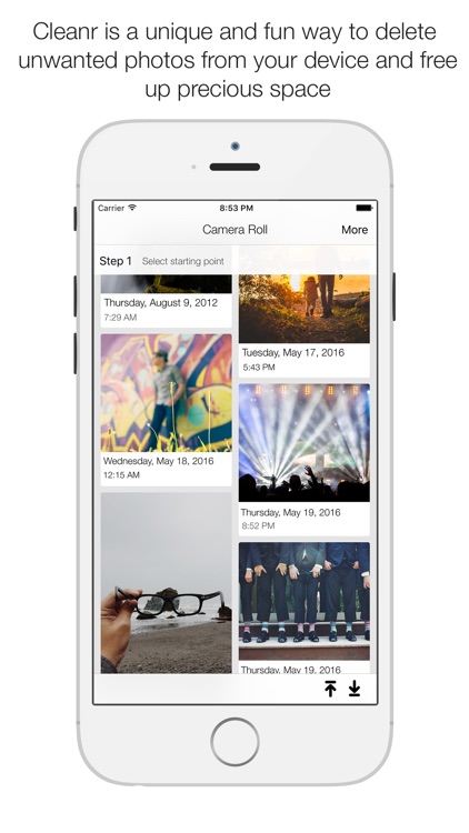 Cleanr for Camera Roll - Fastest way to delete unwanted photos quickly and easily to free up space