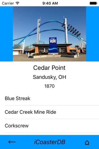 iCoasterDB screenshot 4