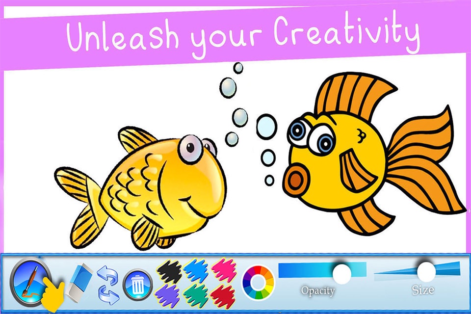 Coloring & Drawing Idea.s for Toddler.s HD - Children's Educational Painting Games screenshot 4