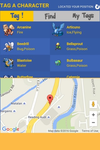 Map Location for Pokemon Go screenshot 2