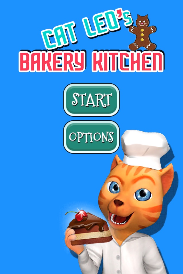 Cat Leo's Bakery Kitchen Game screenshot 4
