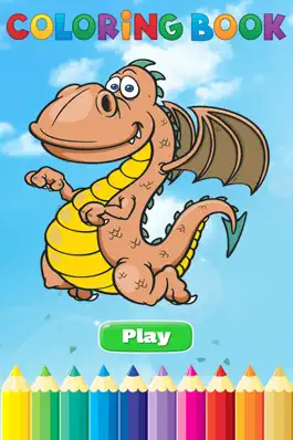 Game screenshot Dragon Dinosaur Coloring Book - Drawing and Painting Dino Game HD, All In 1 Animal Series Free For Kid mod apk