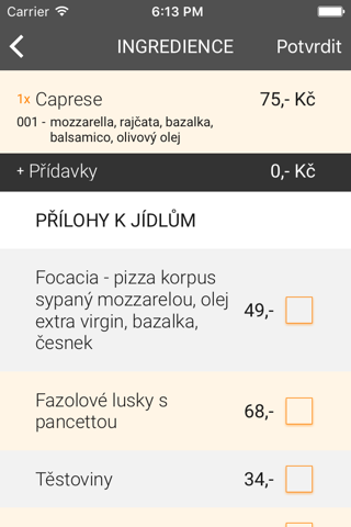 Zanzi Pizzerie Humpolec screenshot 4