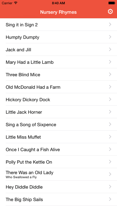 How to cancel & delete Nursery Rhymes in Sign with Scarlett from iphone & ipad 3