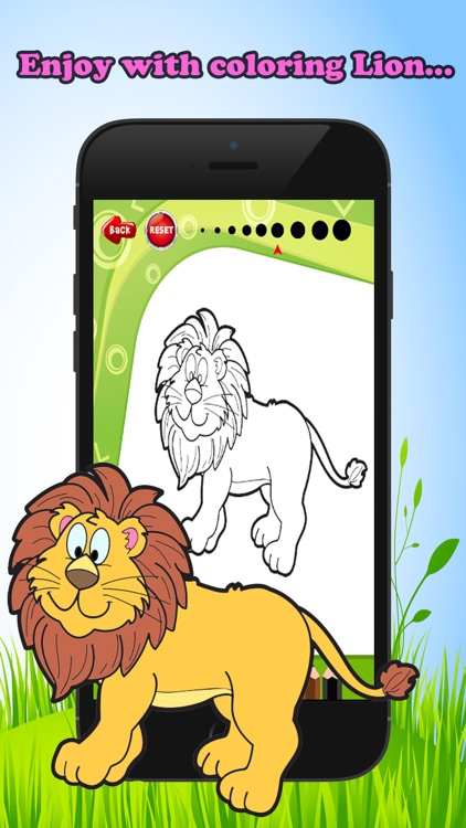 Lion Drawing, Painting and Coloring for Kids & Toddlers