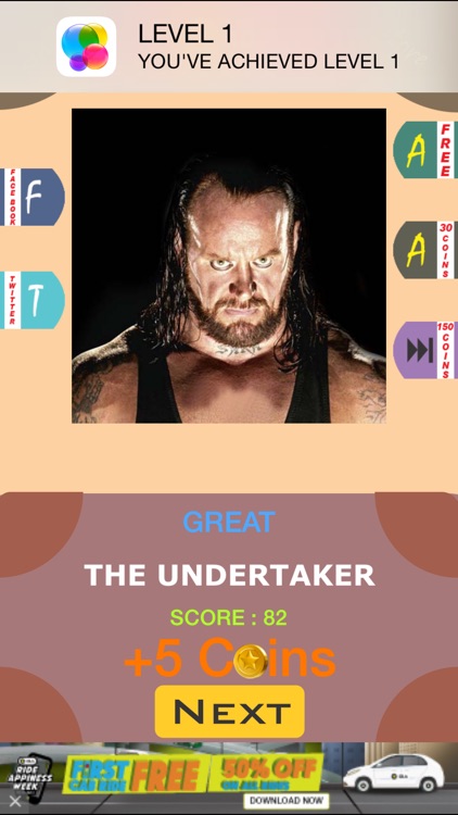 Wrestling Mania : Guess The Wrestler Celebrities Word Quiz Edition