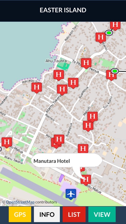 Easter Island OFFLINE Trail Map