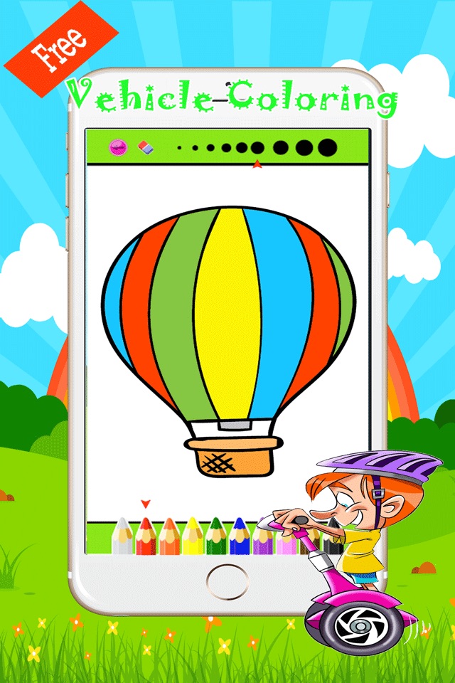 coloring book school bus  & drawings trucks screenshot 3