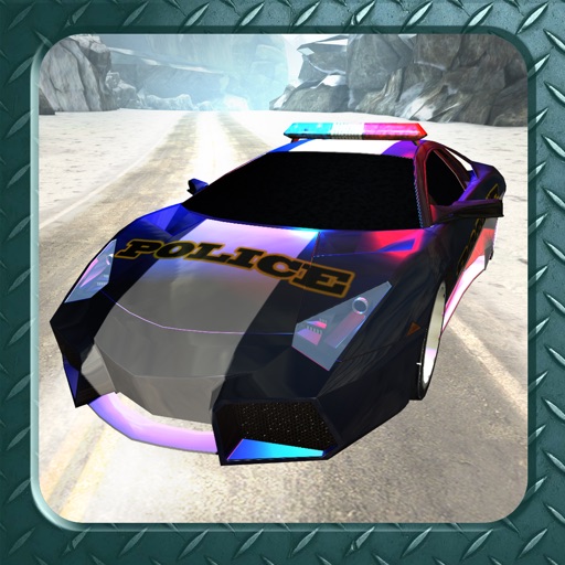 Arctic Police Racer 3D - eXtreme Snow Road Racing Cops Pro Game Version icon
