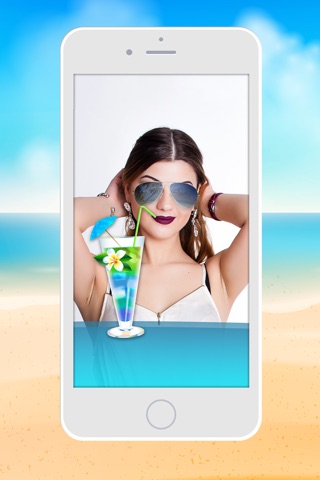 Summer Photo Booth – Cool Summer-Time Stickers And Pic Frames With Beach, Sun And Sea screenshot 4