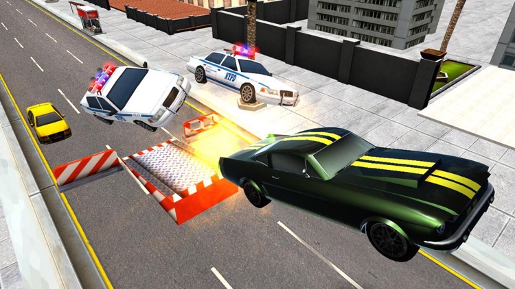 City Traffic Car Drive & Drift Parking Career Simulator Heat Dodging Chase Run Race screenshot-4