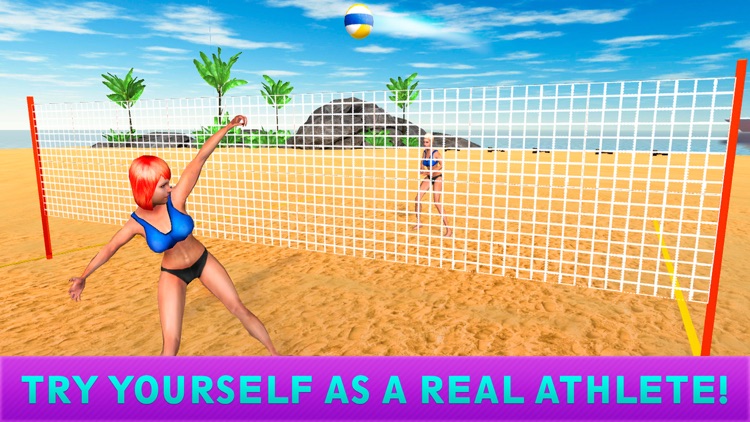 Girls Beach Volleyball Championship 3D Full