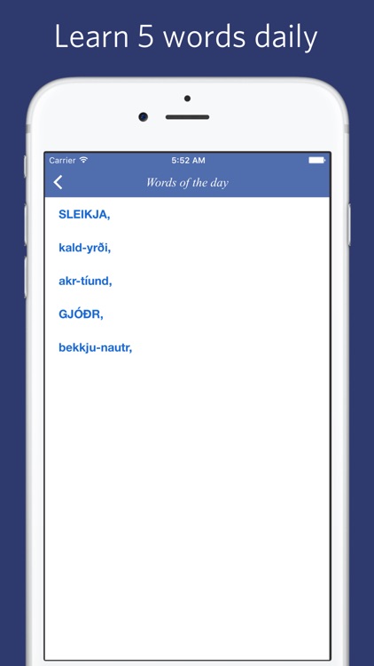 Icelandic English Dictionary screenshot-4